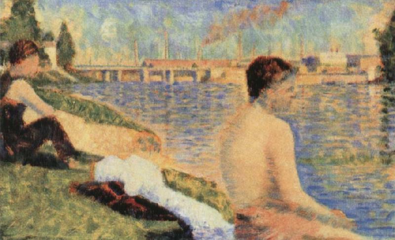 Georges Seurat Bather France oil painting art